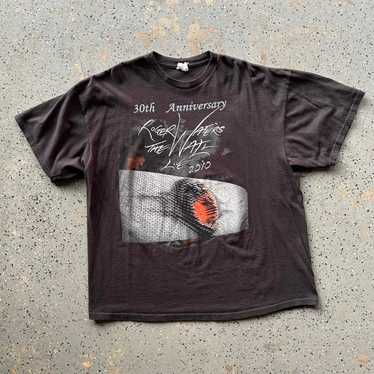 Roger Waters ピンクフロイド 2010ツアーTシャツ Roger Waters the Wall Pink Floyd Live 2010 30th Anniversary