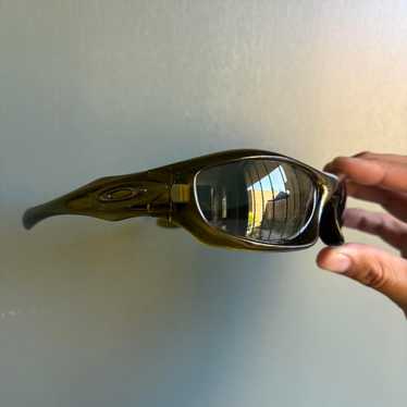 【希少カラー】oakley Monster dog 初期 オリーブ アメリカ製 オリーブ 希少カラー モンスタードッグ オークリー OAKLEY