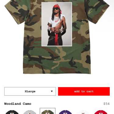 トップス Supreme Playboi Carti Tee \"camo Supreme Playboi Carti Tee Woodland Camo Men's - FW25 - US