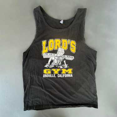 LORDS GYM 90s made in USA タンクトップ Lords gym the sin - Gem