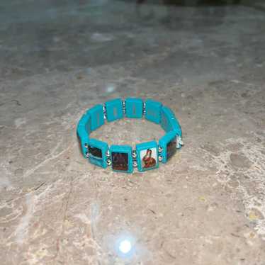 アクセサリー bazo1199 bracelet fakemink Bazo1199 fakemink ブレスレット ブルー&ピンク - メルカリ