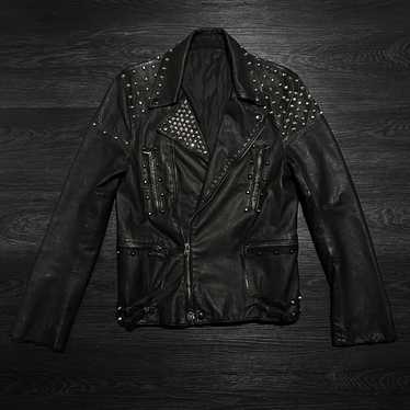 RICK OWENS 2012FW RIDER JACKET レザージャケット Rick Owens - Cropped Buckled Leather Jacket Rick Owens