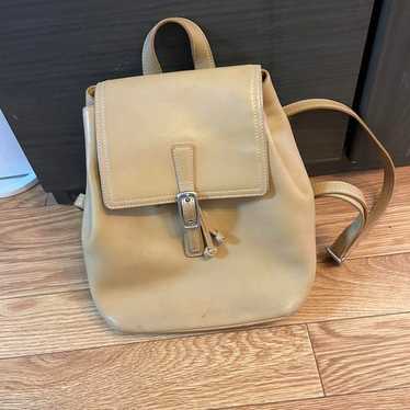 バッグ Vintage Coach Classic Backpack Tan USA Refurbished Vintage Coach British Tan Leather Backpack