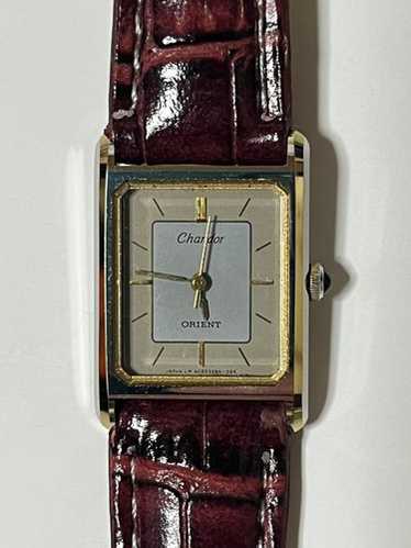 良い品　ORIENT Chandor メンズ 腕時計 C25230-40 Orient Chandor Quartz Men's Watch – Vintage Gold-Tone Analog