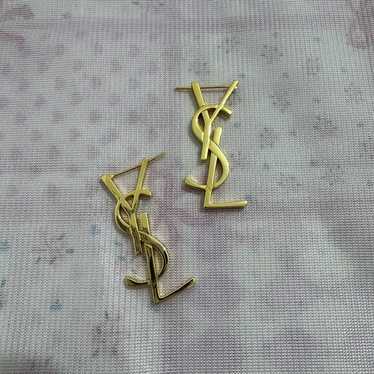 SAINT LAURENT YSLロゴチャーム ゴールド 購入時レシート有 SAINT LAURENT YSLロゴチャーム ゴールド 約8cm 楽天市場】SAINT