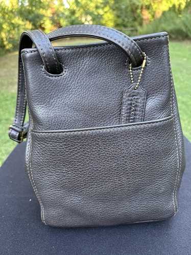 バッグ 90's Coach Blue leather 4923 Sonoma Bag Vintage coach sonoma 4923 - Gem