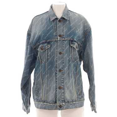 Balenciaga logo denim jacket - Gem