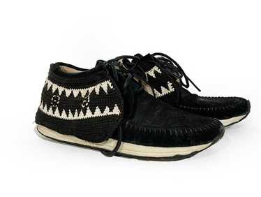 2274 visvim fbt レザー モカシンスニーカー ブラック US8 VISVIM(ビズビム) FBT スエードスニーカー 0116401001002