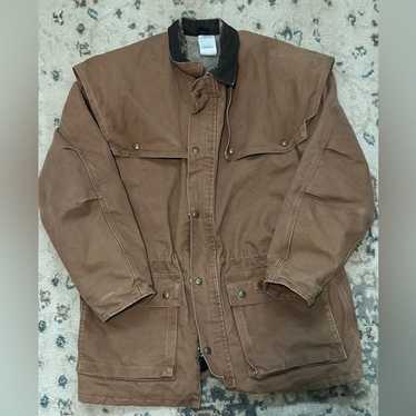 Carhartt Duster Jacket Lサイズ ダスティブラウン Vintage Carhartt Mens XL Heavy Canvas Duster Jacket Brown