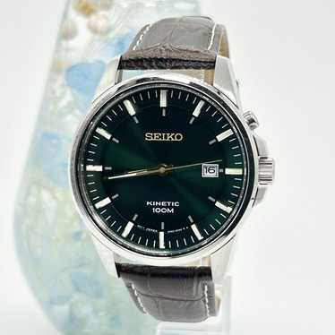 SEIKO セイコー KINETIC SQ100 裏スケ AGS/自動 腕時計 SEIKO セイコー KINETIC SQ100 裏スケ AGS/自動 腕時計 SEIKO