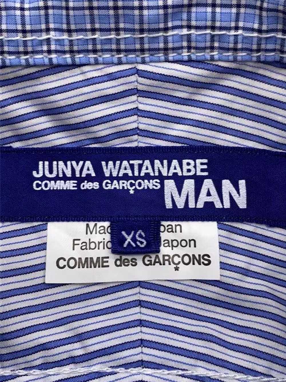 Junya Watanabe Reconstructed Patchwork Button Shi… - image 4