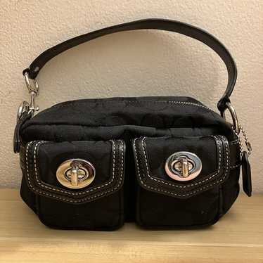 バッグ COACH Vintage 2Way Shoulder Bag TurnLock Delivered directly from Japan, brand name used packaging