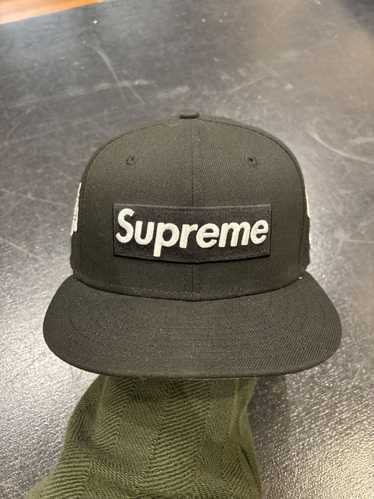 帽子 Supreme 59FIFTY 7 1/2 Handstyle New Era Supreme Box Logo World Famous New Era 59fifty Polartec Sz 7