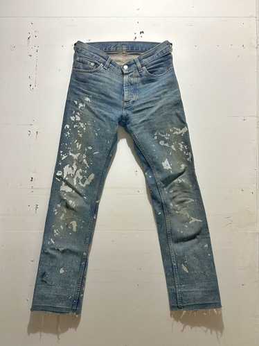 パンツ 1999 PAINTER JEAN CLASSIC CUT White Helmut Lang 1999 Painter Jeans in Classic Cut – Chaperone Store
