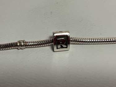 Pandora Block Initial R Charm Retired - image 1