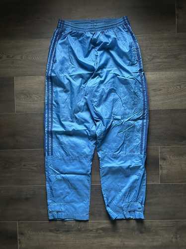 パンツ 00s adidas nylon track pants y2k teck M 00's Adidas Black Windpants Nylon Tracksuit Bottom Track