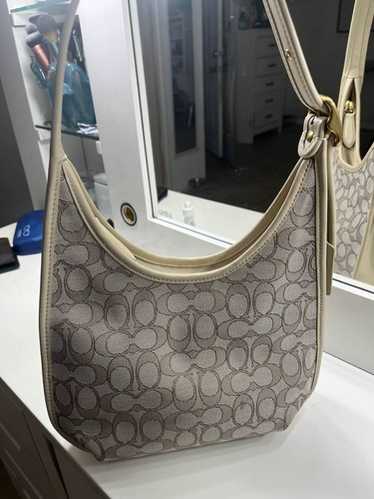 バッグ Coach Signature Ergo Hobo Bag Half moon Coach signature ergo hobo - Gem