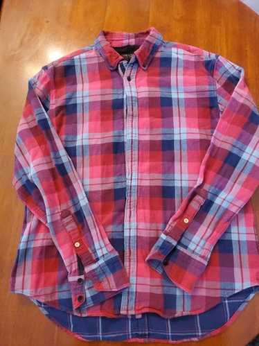 Rag And Bone Button Up Flannel Size Large - image 1