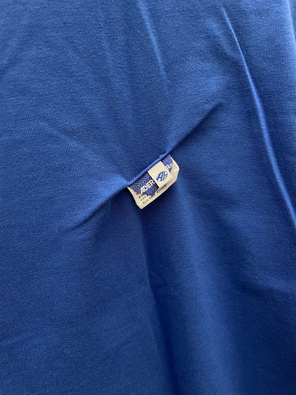 Ader Error Ader Error Blue Cutout T-Shirt - image 7