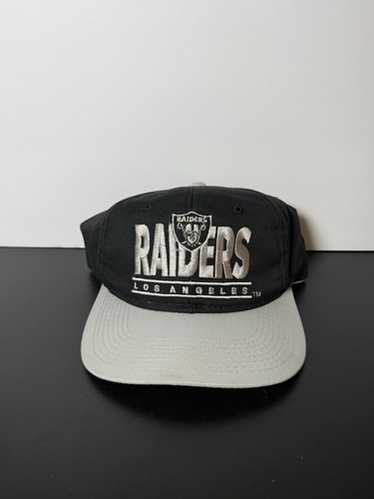 Vintage Los Angeles Raiders キャップ ブラック Vintage Los Angeles Raiders Hat Cap Strapback Black Corduroy