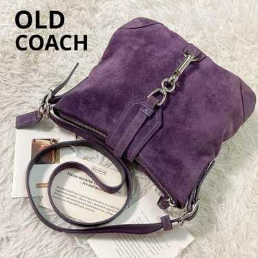 vintage coach old purple Boston Suede 紫 vintage coach old purple Boston Suede 紫 vintage coach old