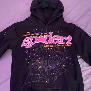 Black v2 sp5der hoodie, No marks - Gem
