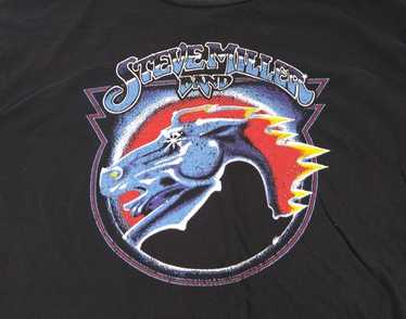 90s STEVE MILLER BAND オリジナルヴィンテージバンドT 総柄 Vintage Steve Miller Band Shirt Xl Single Stitch 90's | eBay