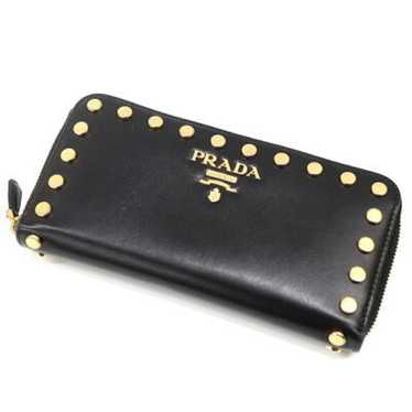 【txxxm_】PRADA Studs Leather Wallet 0400021744073_BEIGEKHAKI?wid=