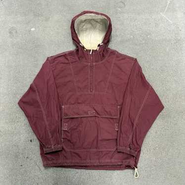 ジャケット・アウター 90s OLD GAP ANORAK WHITE STITCH COTTON Vintage GAP ANORAK Nylon Windbreaker Jacket & Bag - Age 9-12