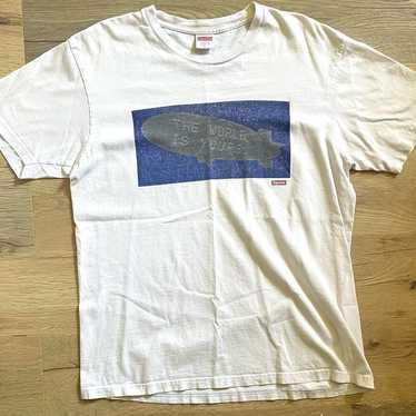 トップス Supreme 17aw Scarface Blimp Tee white S Supreme New York Scarface The World Is Yours Blimp Tee Shirt