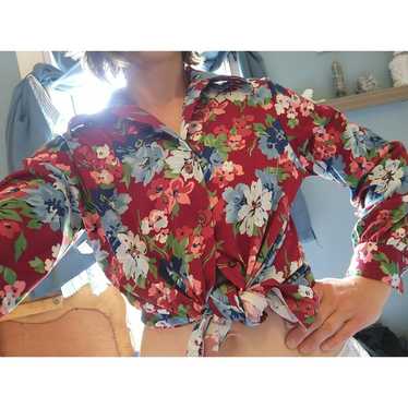Vintage XL SEARS PERMA PREST シャツ Sears - PERMA PREST】ヴィンテージ オープンカラーシャツ