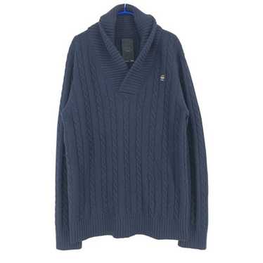 希少【g-star raw】L/CL EAST SHAWL CARDIGAN G Star G Star Shawl Knit Cardigan Filler In Blackrover, $187