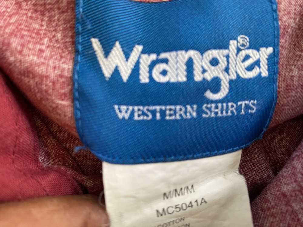 Wrangler Vintage wrangler button up Med - image 3