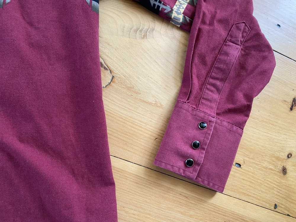 Wrangler Vintage wrangler button up Med - image 4