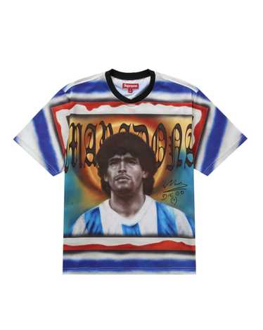 ウェア SUPREME Character Soccer Jersey Blue M Supreme Jacquard Soccer Jersey Blue XL | eBay