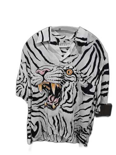 トップス WACKO MARIA Vintage-Style Tiger Print L WACKO MARIA TIM LEHI Tiger Print Hawaiian Vintage Loose