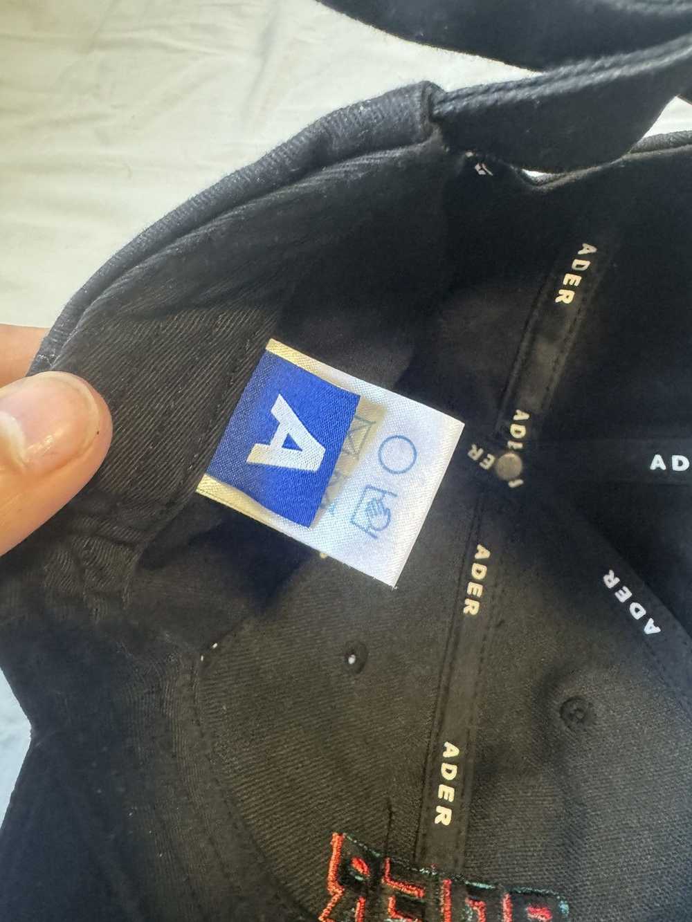 Ader Error Ader Error Buckle Strapback Cap Black - image 5