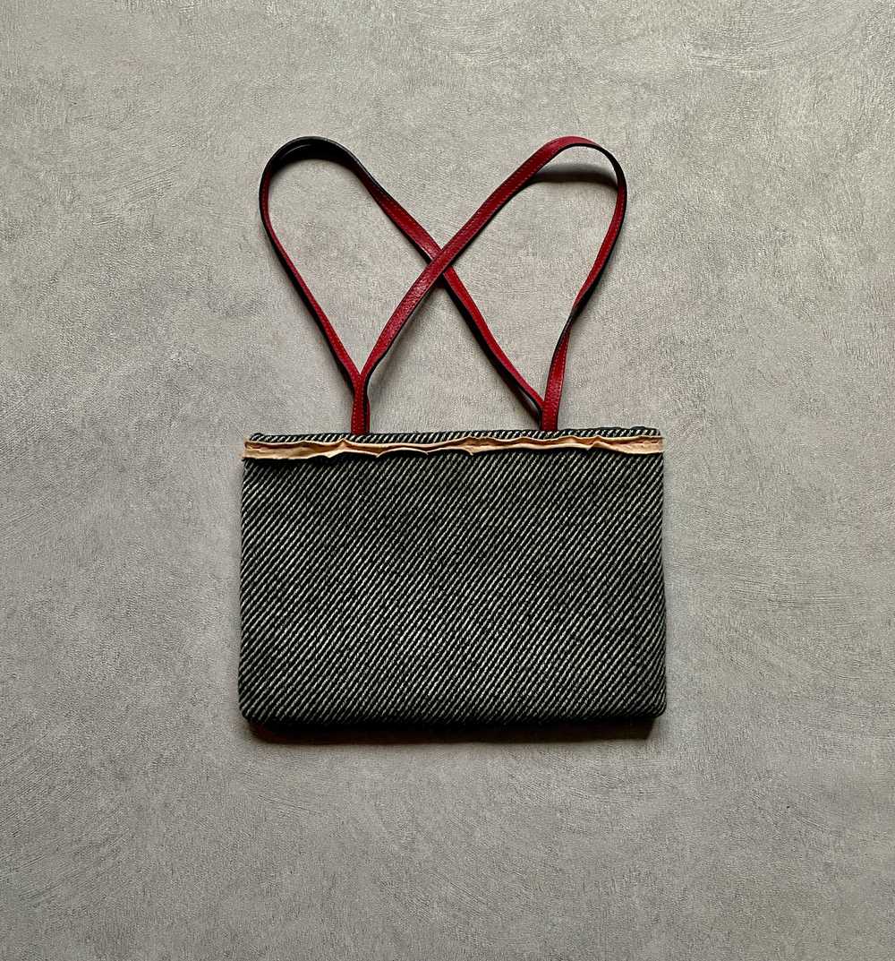 Miu Miu Miu Miu FW 1996 wool shoulder bag - image 1