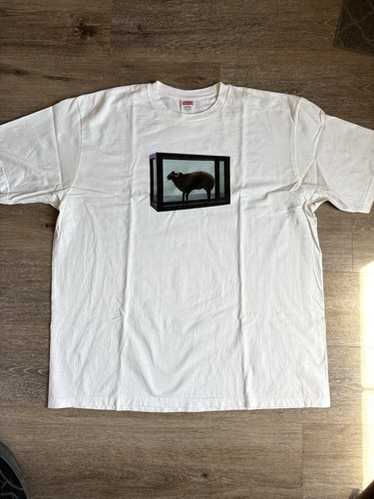 XXLサイズ supreme damien hirst tee 白 Supreme Damien Hirst Box Logo T-Shirt – Justin Reed