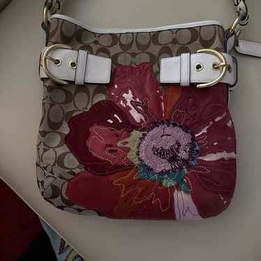バッグ COACH Patchwork Signature Hobo flower Coach Patchwork Zip Hobo Bags for Women for sale | eBay