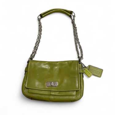 バッグ Coach Vintage 2-Way Handbag Green Vintage Coach Green | eBay