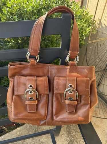 Vintage coach soho tote - Gem
