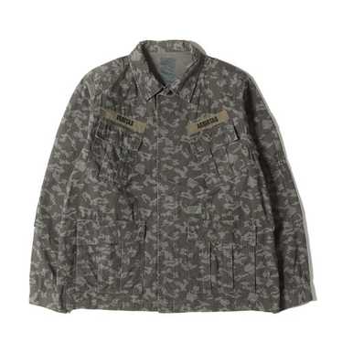 ジャケット・アウター wtaps twill camo jacket L M] WTAPS x Bape Foot Soldier Limited Ursus Jungle L/S Shirt