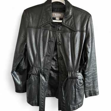 Sacai 25aw leather jacket - Gem