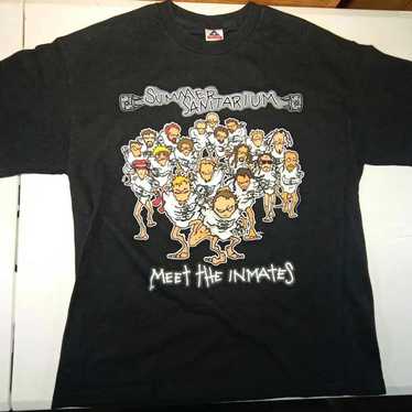 llica Summer Tour '2000 Tシャツ XL Vintage Metallica Korn Kid Rock Summer Sanitarium Tour 2000
