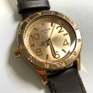 【NIXON】38-20 LEATHEA ローズゴールド b8e92b79fcfb1562c78f3721cda562