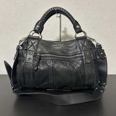 【極希少❗️】miumiu archive vintage shoulderbag Extremely Rare Miu Miu Archive Vintage Shoulder Bag | eBay