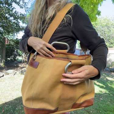 Sazaby tote bag leather - Gem