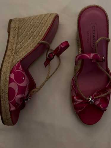 COACH GWEN SIG SANDAL ブラック 7 B COACH GWEN SIG SANDAL ブラック 7 B - メルカリ