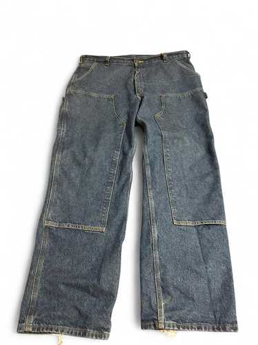 Distressed! carhartt double knee - Gem